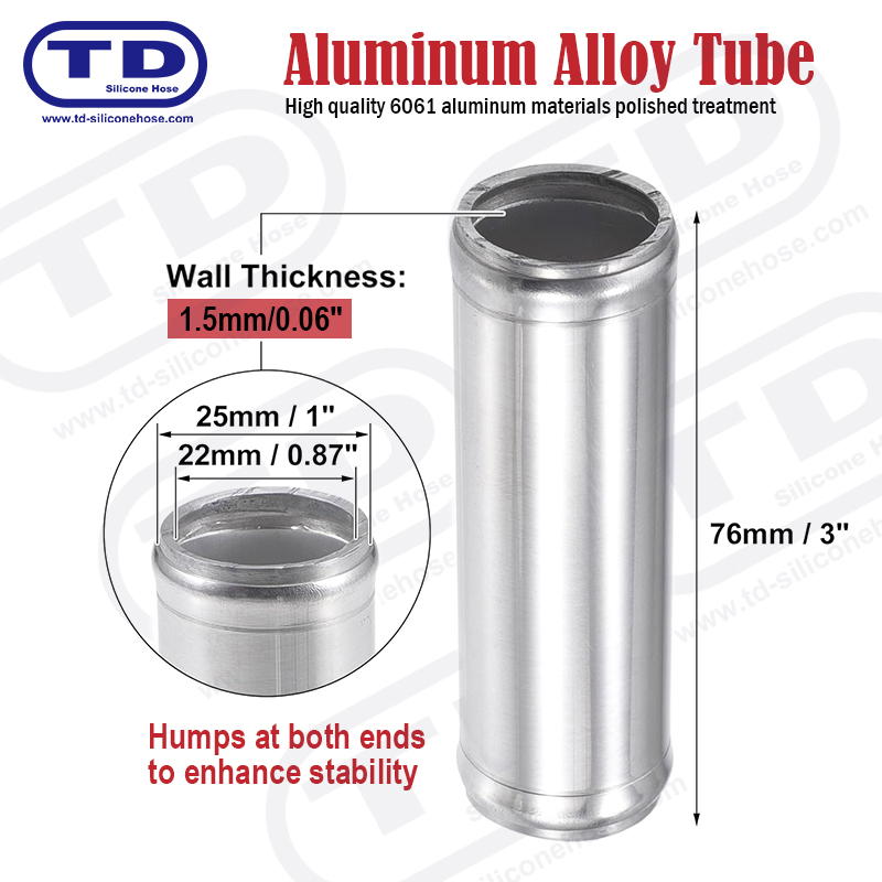 Alumínium Pipe OD: 1,0 